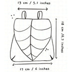 Halloween Retro Leaf Shaped Women's Viking Belt Bag