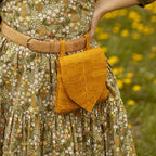 Halloween Retro Leaf Shaped Women's Viking Belt Bag