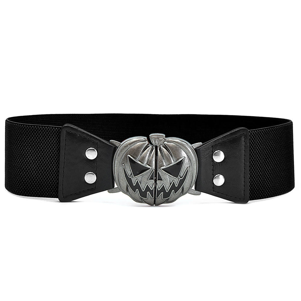 Halloween Pumpkin Head Women's Corset Belt