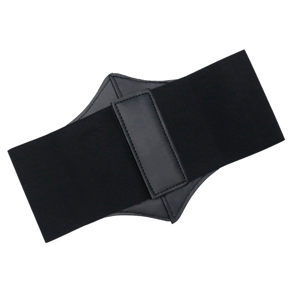Black Women's Stylish Buckle & Strap Corset Belt