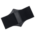 Black Women's Stylish Buckle & Strap Corset Belt