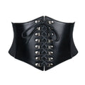 Black Women's Stylish Buckle & Strap Corset Belt