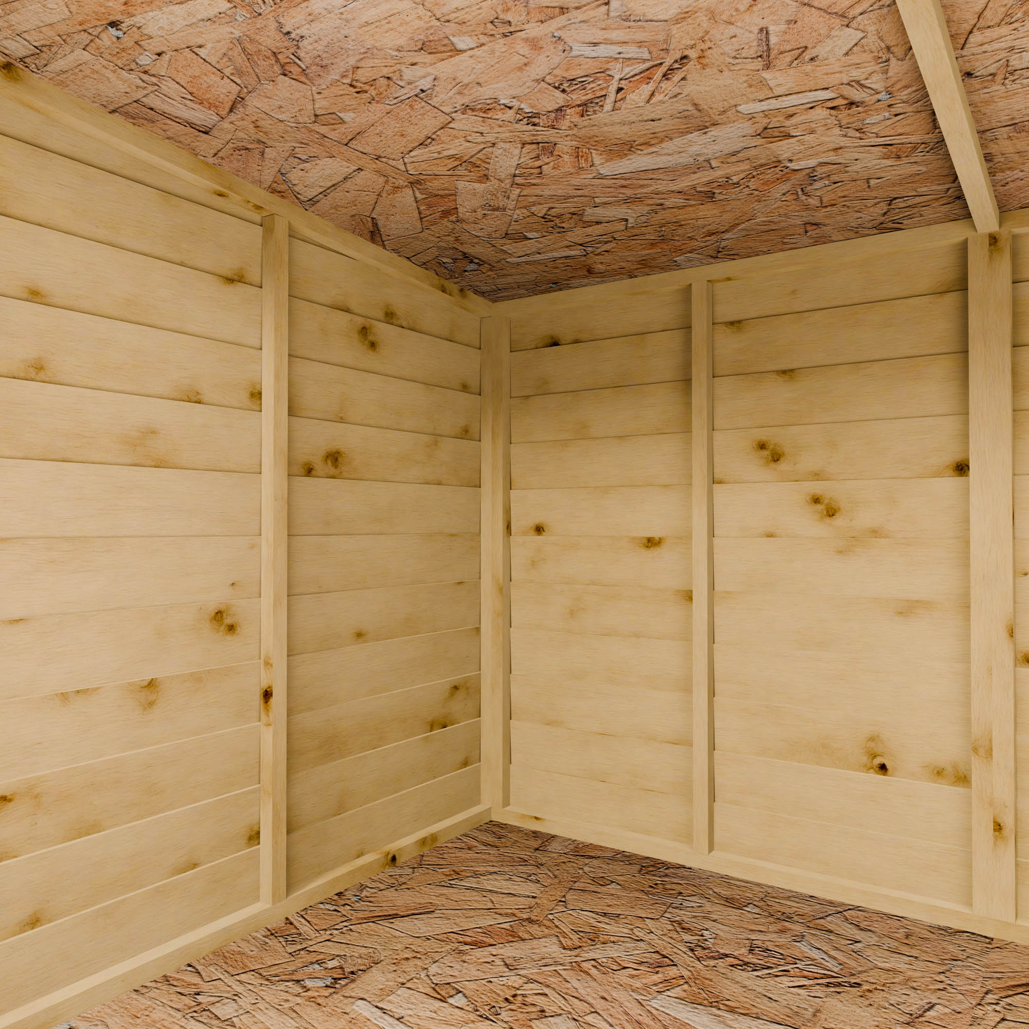 4 x 6 Value Overlap Double Door Bike Shed