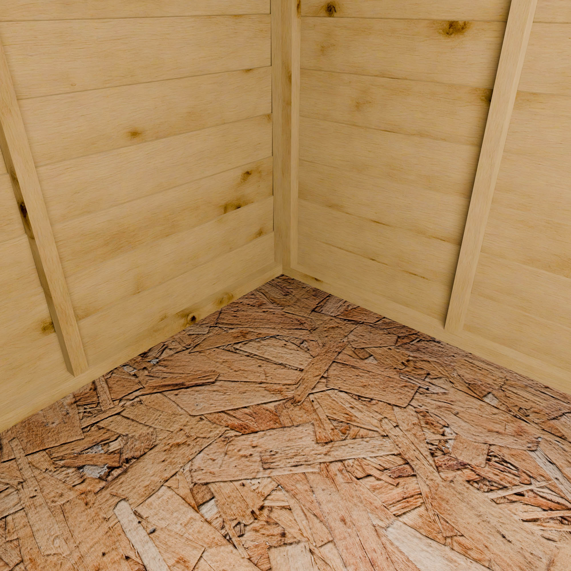 4 x 6 Value Overlap Double Door Bike Shed