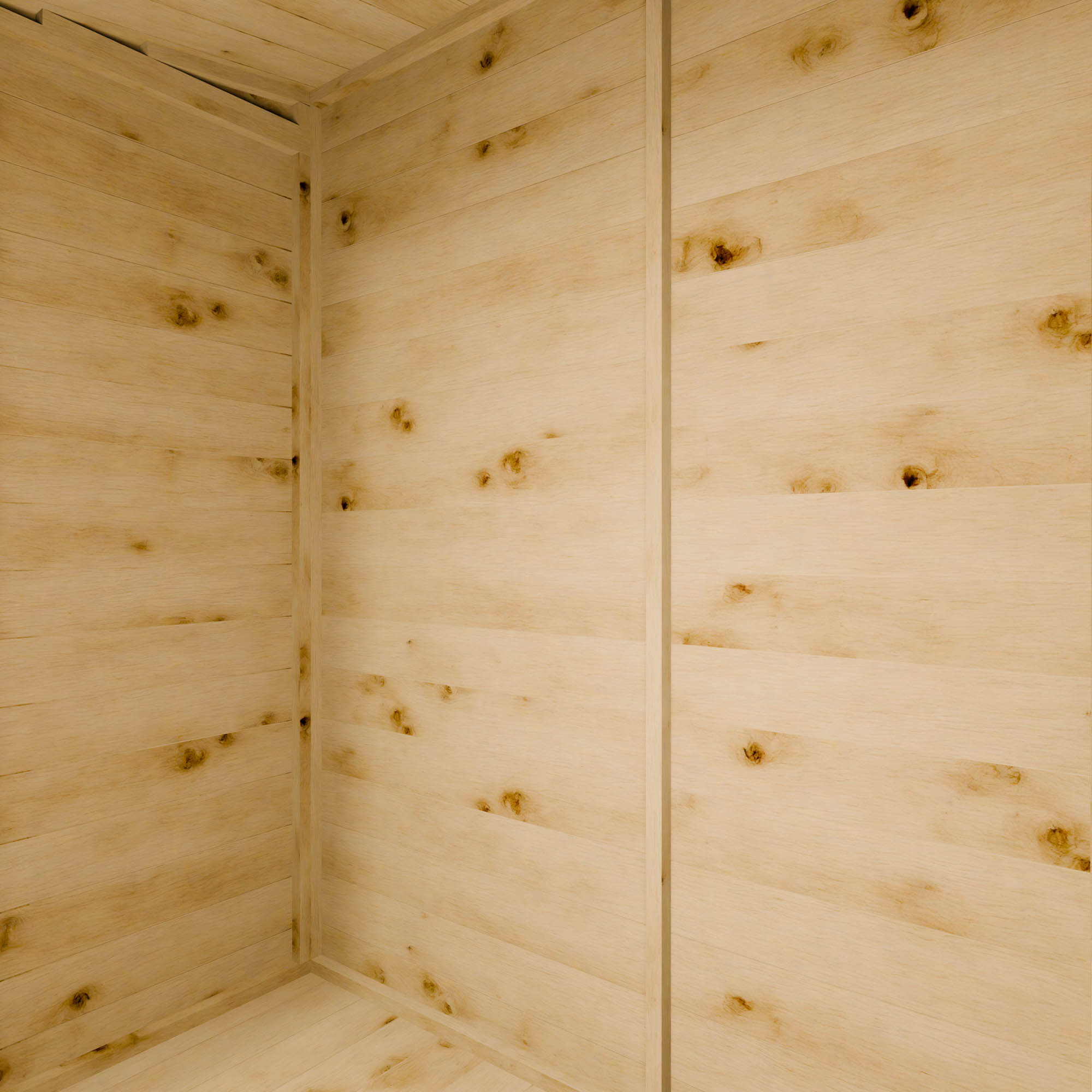 6 x 2'6 Tongue & Groove Pent Storage