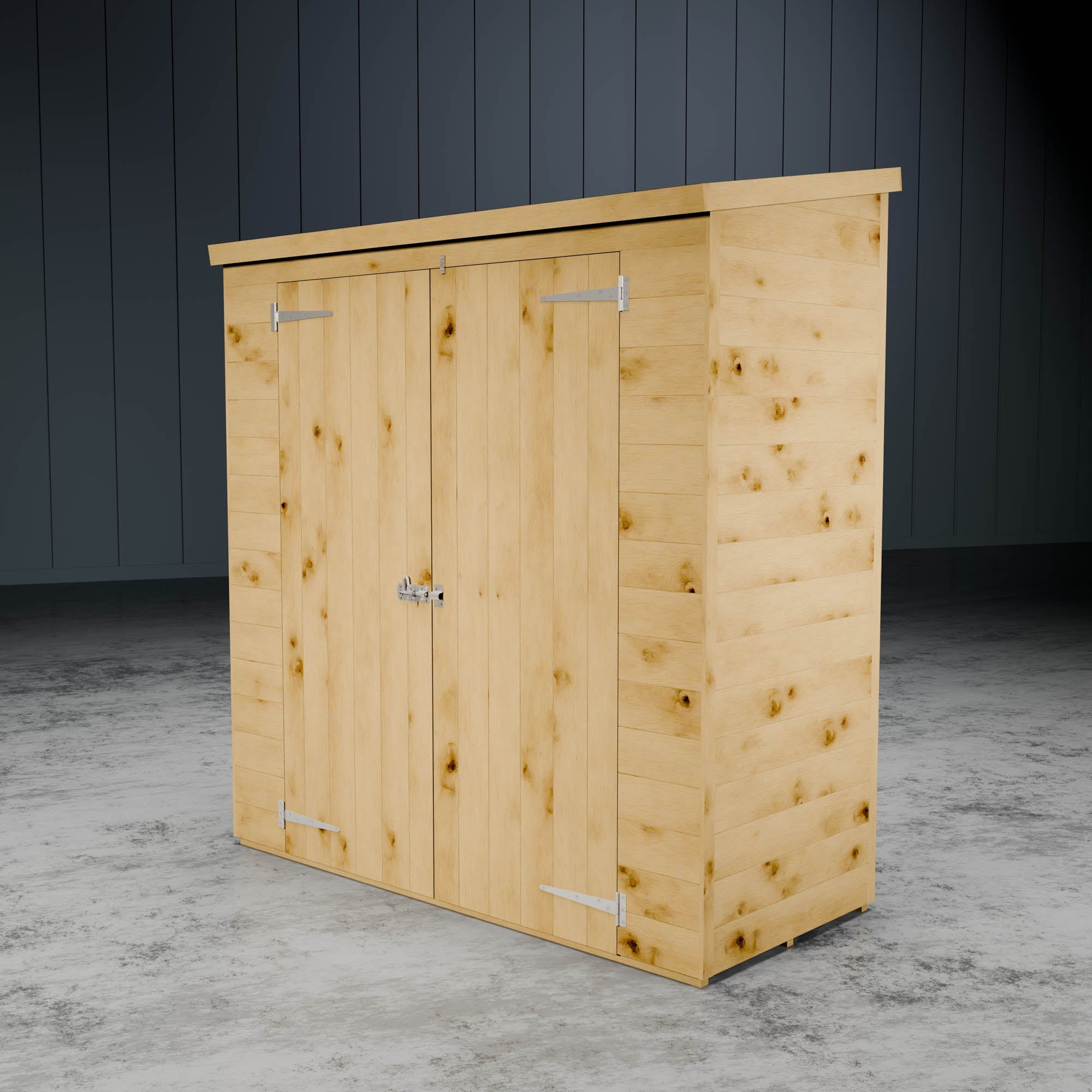 6 x 2'6 Tongue & Groove Pent Storage