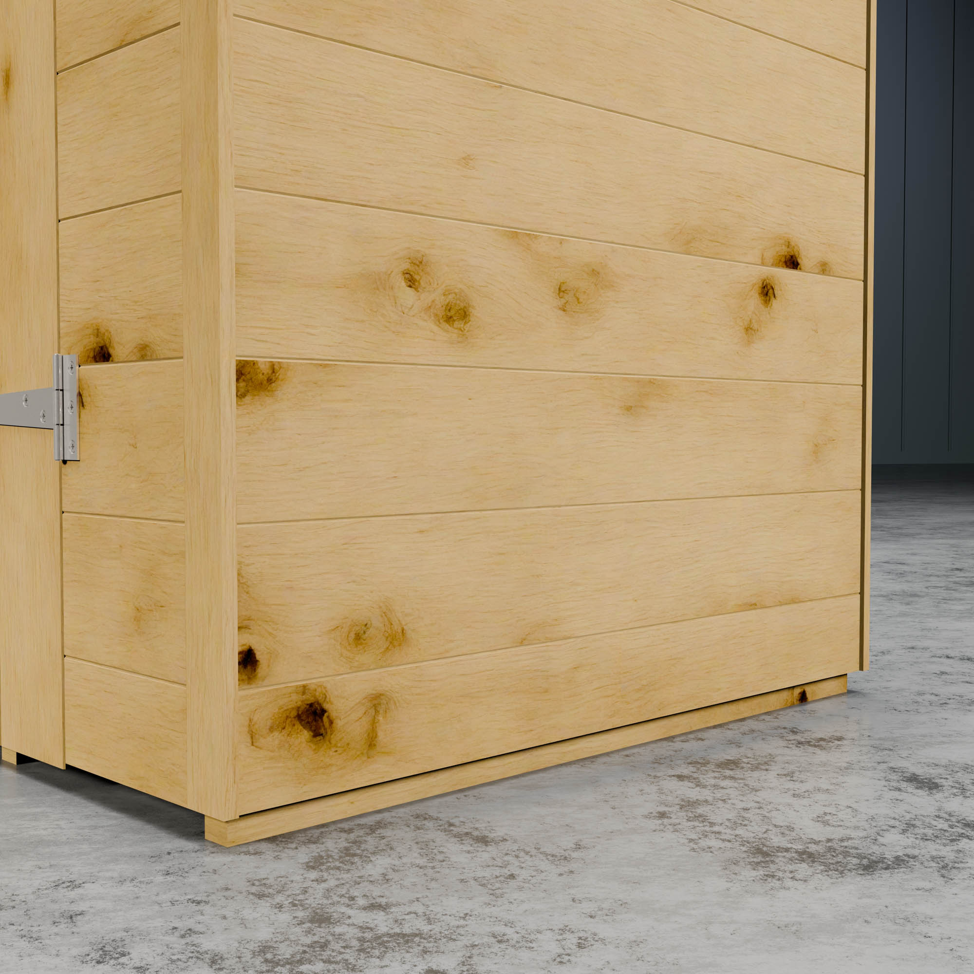 3 x 7 Tongue & Groove Apex Bike Store